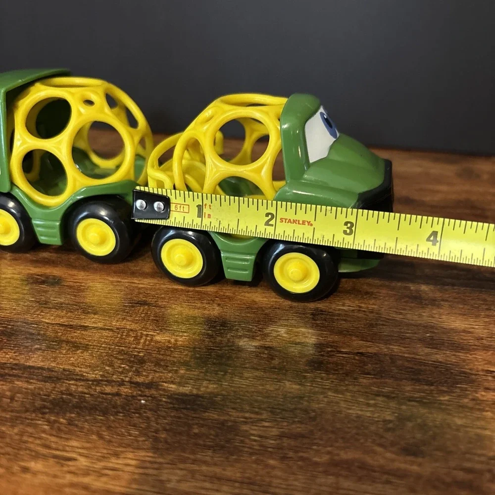 Oball‎ Go Grippers John Deere Vehicles Lot Of 2 Toddler Toy Cars Kids II